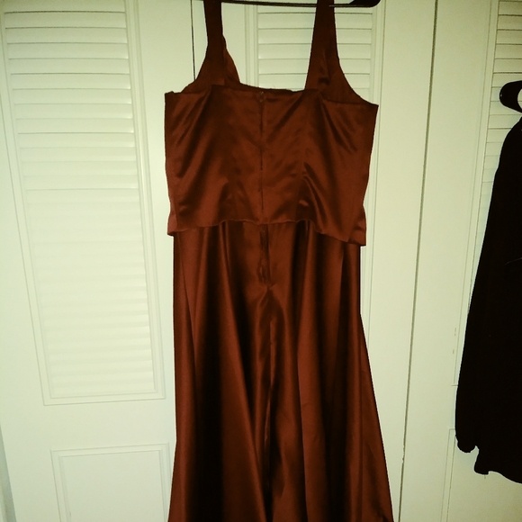 Deep Red Size 18 Formal Dress - Picture 3 of 4